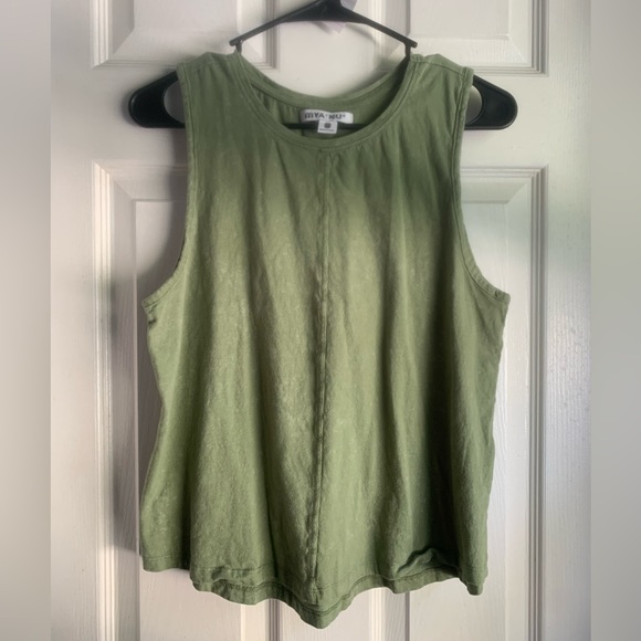 Mya Nu Olive Tank Top - Picture 1 of 5